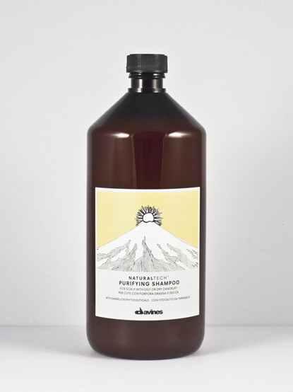 DAVINES NATURAL TECH PURIFYING SHAMPOO 1000ML