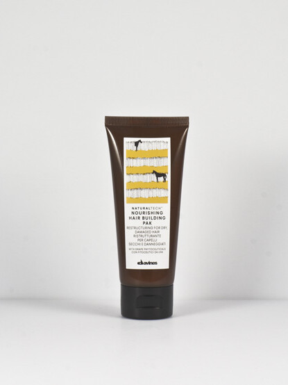 DAVINES NATURAL TECH NOURISHING HAIRBUILDING PAK - CAPELLI SECCHI E DANNEGGIATI 60ML