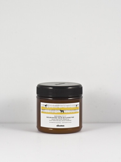 DAVINES NATURAL TECH NOURISHING HAIRBUILDING PAK - CAPELLI SECCHI E DANNEGGIATI 250ML