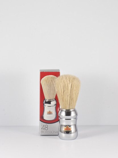 OMEGA PENNELLO DA BARBA PROFESSIONALE 48 CROMATO