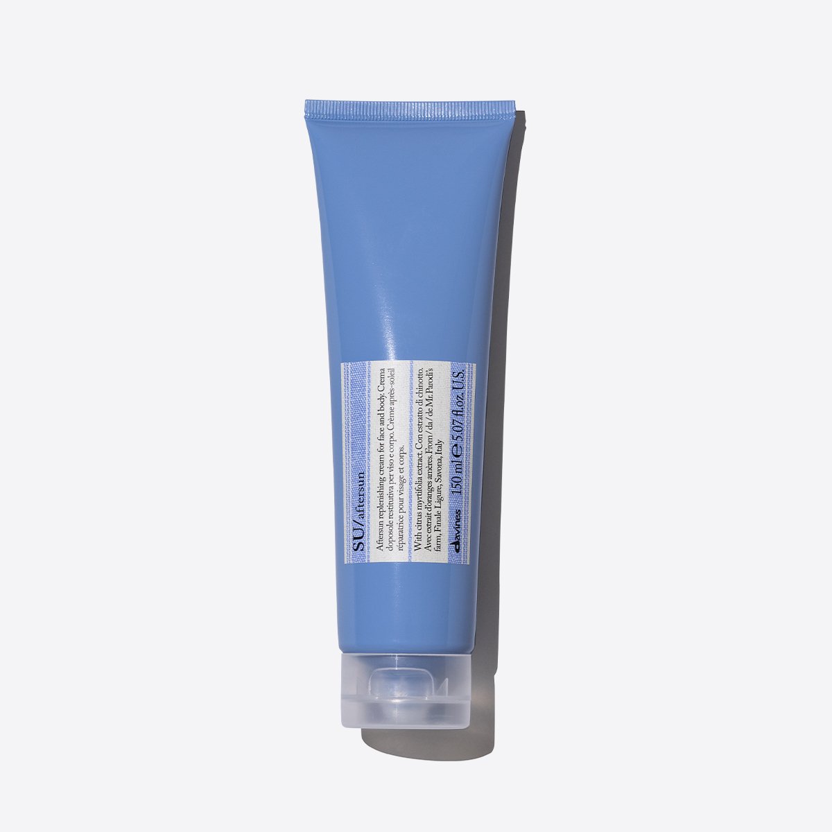 DAVINES SU-AFTERSUN - Crema gel lenitiva restitutiva che dona sollievo e freschezza immediata alla pelle 150ML
