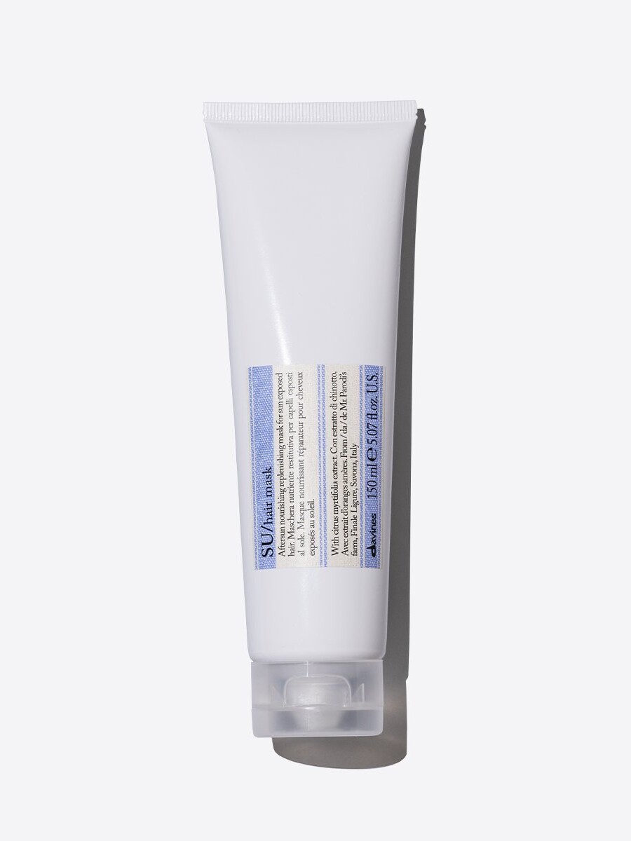 DAVINES SU-HAIR MASK - Maschera nutriente restitutiva per capelli sfruttati dal sole cloro e salsedine 150ML