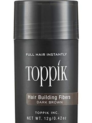 TOPPIK HAIR BUILDING FIBERS DARK BROWN 12 GRAMMI