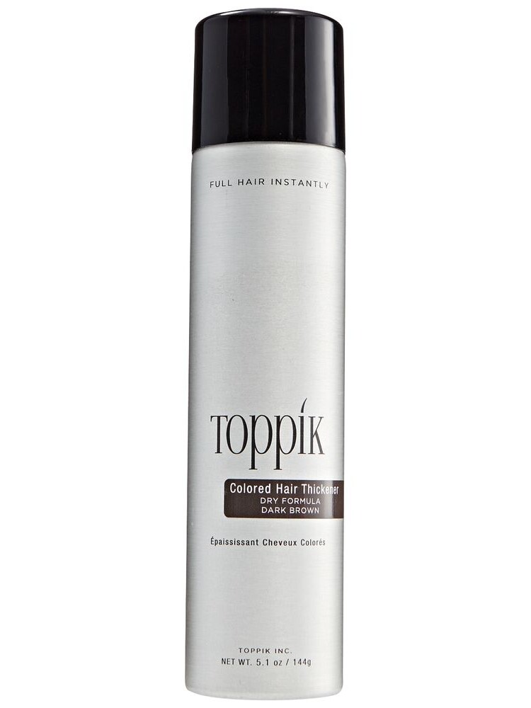 TOPPIK COLORED HAIR THICKENER - DARK BROWN