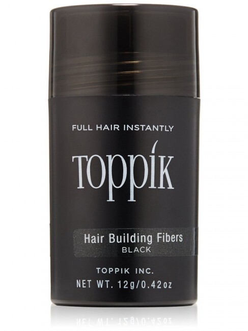 TOPPIK HAIR BUILDING FIBERS BLACK 12 GRAMMI