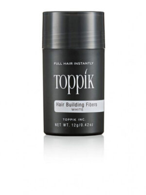 TOPPIK HAIR BUILDING FIBERS WHITE 12 GRAMMI